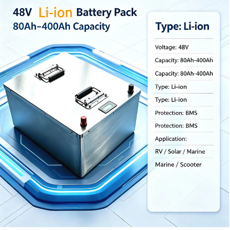 Solar Panel System 10Kw - 48V 100Ah 200Ah 300Ah Li-ion Batarya,