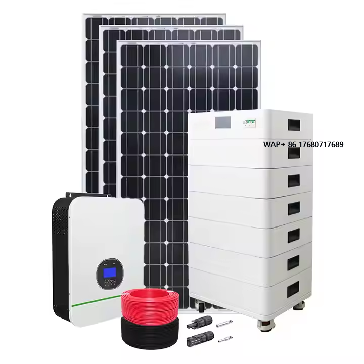 Solar Panel System 10Kw - Pil ve İnverterli Güneş Panelleri 5kw
