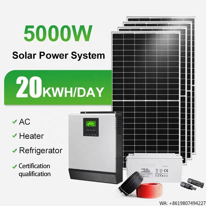 Solar Panel System 10Kw - 5kW 10kW 20kW Güneş Enerjisi Sistemi
