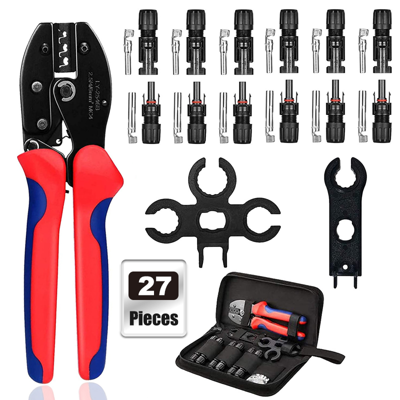 Mc4 Crimping Tool - Güneş sıkma pense araçları kiti için