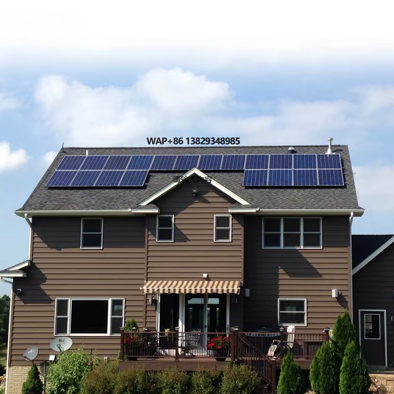 Solar Panel System 10Kw - Akıllı Ev Güneş Enerjisi Kiti 5KW