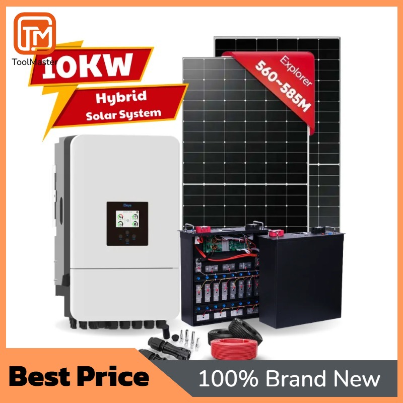 Solar Panel System 10Kw - 【Sıcak Fırsat】10KW Güneş Enerjisi Sistemi Deye