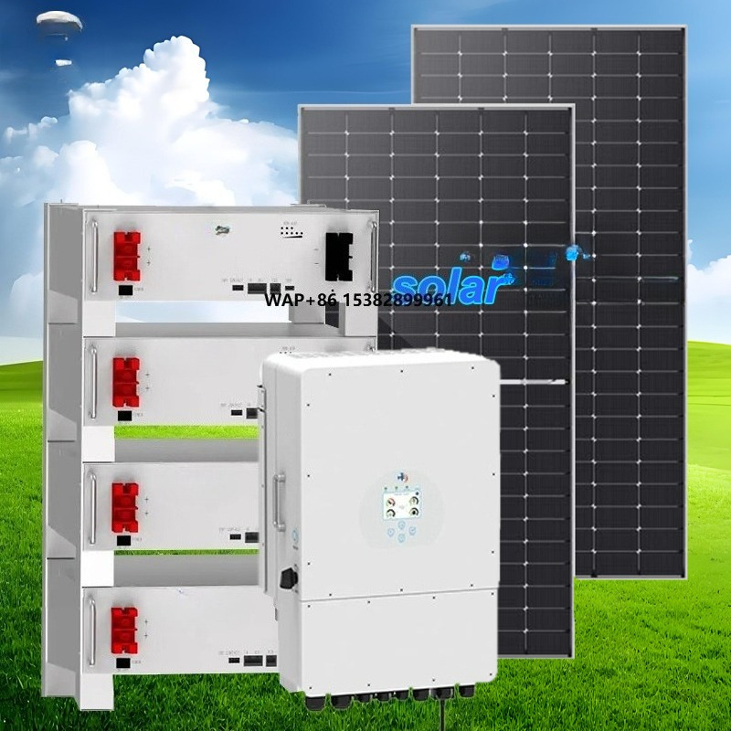 Solar Panel System 10Kw - 12kw Hibrit Güneş Enerjisi Sistemi Komple