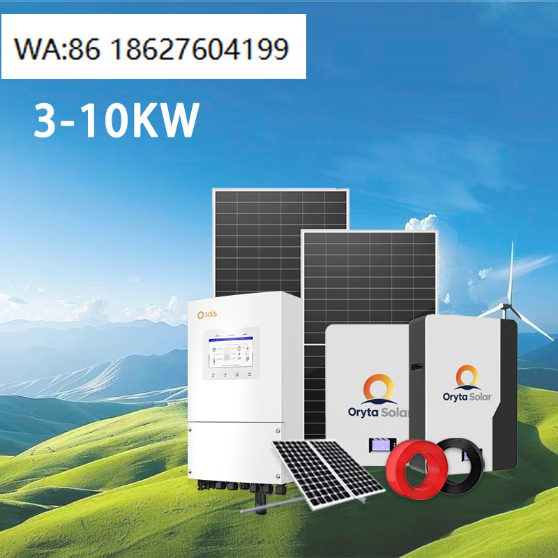 Solar Panel System 10Kw - 3KW-10KW Komple Şebeke Dışı Hibrit Güneş