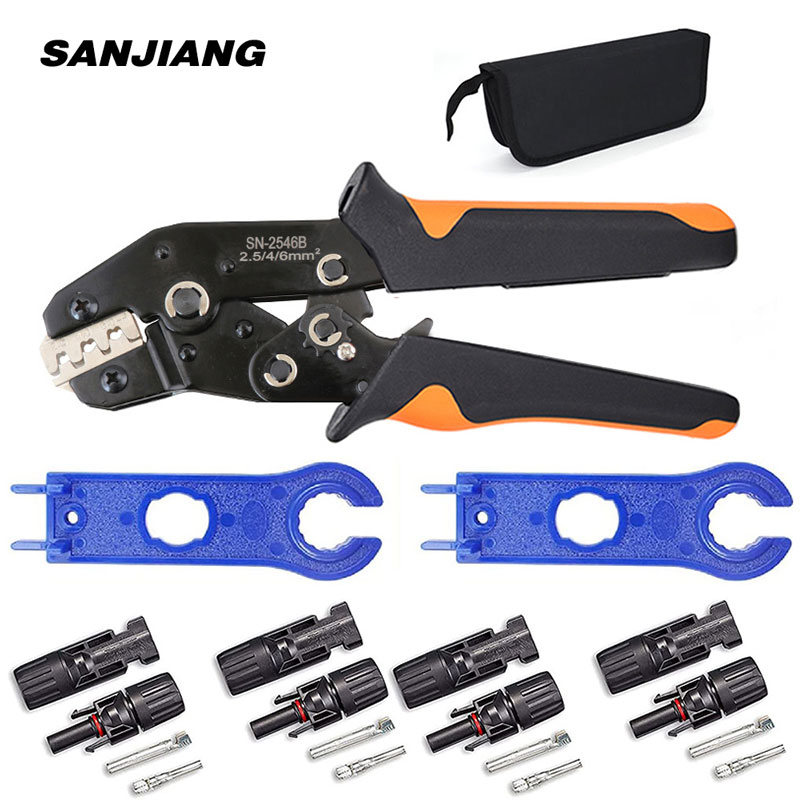 SN-2546B güneş PV konektörü sı - Mc4 Crimping Tool incelemesi ve fiyatı
