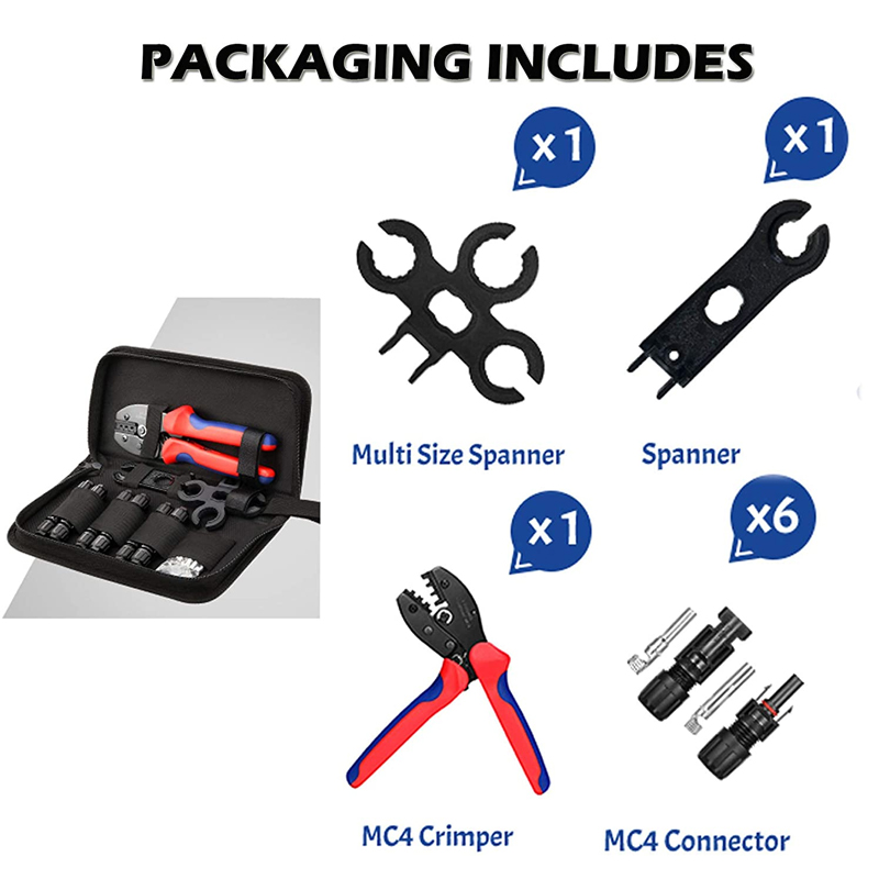Güneş sıkma pense araçları kit - Mc4 Crimping Tool incelemesi ve fiyatı