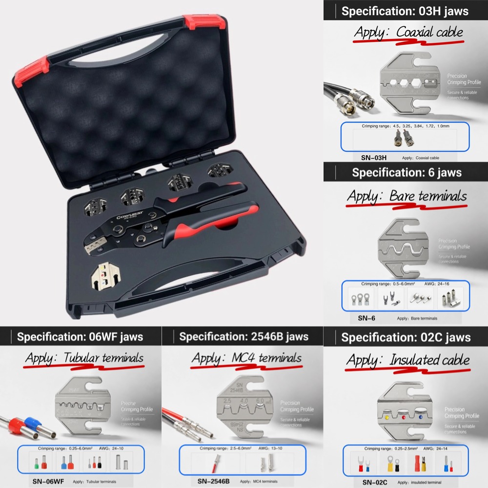 58B Çok Fonksiyonlu Sıkma Pens - Mc4 Crimping Tool incelemesi ve fiyatı
