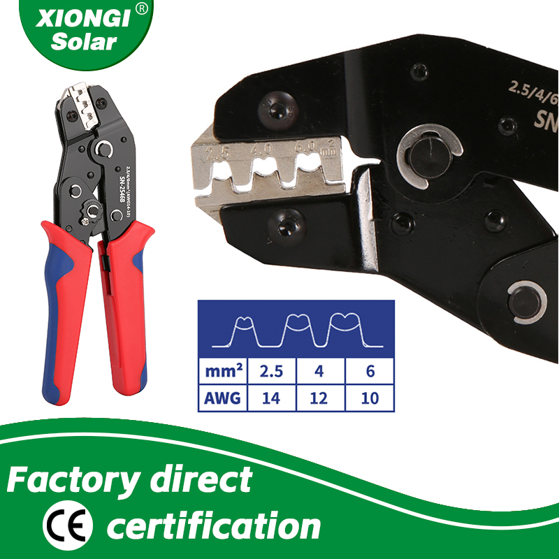 SN-2546B Güneş Fotovoltaik Kon - Mc4 Crimping Tool incelemesi ve fiyatı